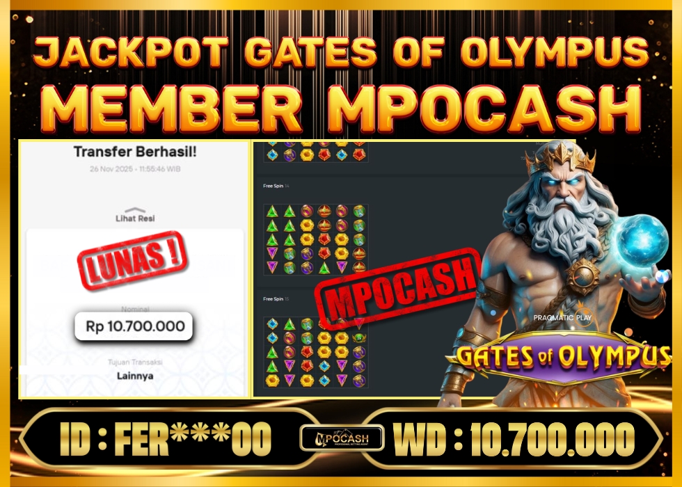 MPOCASH JACKPOT GATES OF OLYMPUS